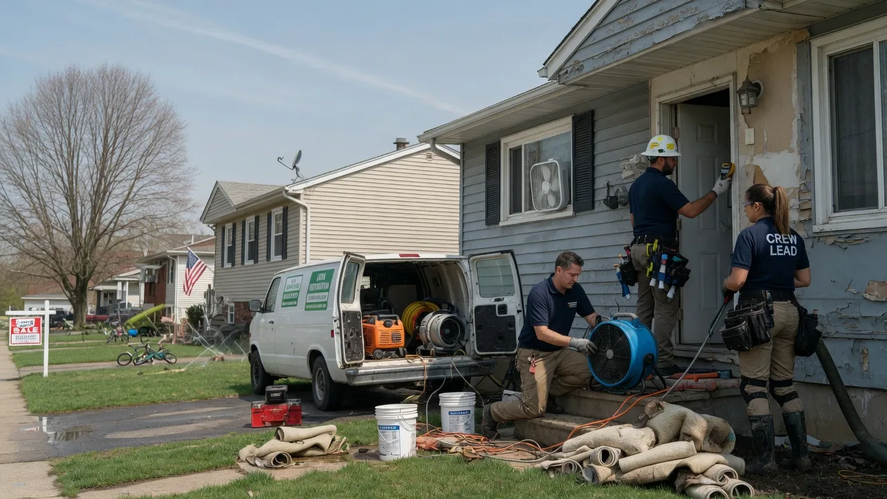Flood Cleanup in Bevinsville, KY near me