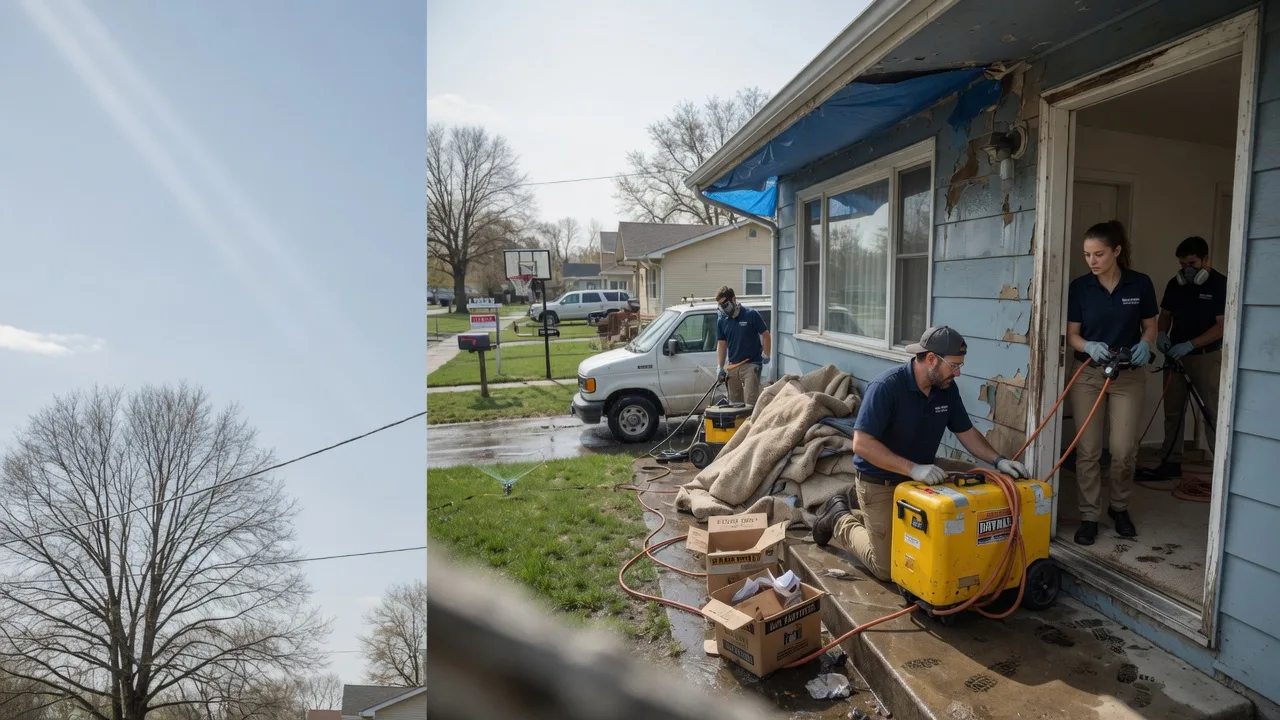 Basement Flood Cleanup in Bevinsville, KY near me